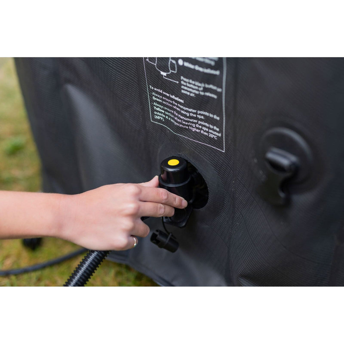 MSPA COMFORT Tekapo 2-6 Person Inflatable Hot Tub Spa for Garden/Backyard - Fitness Recovery Lab