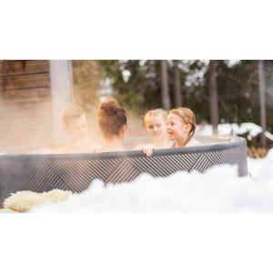 MSPA FRAME Mono Round 2-6 Person Inflatable Backyard/Outdoor Hot Tub Spa