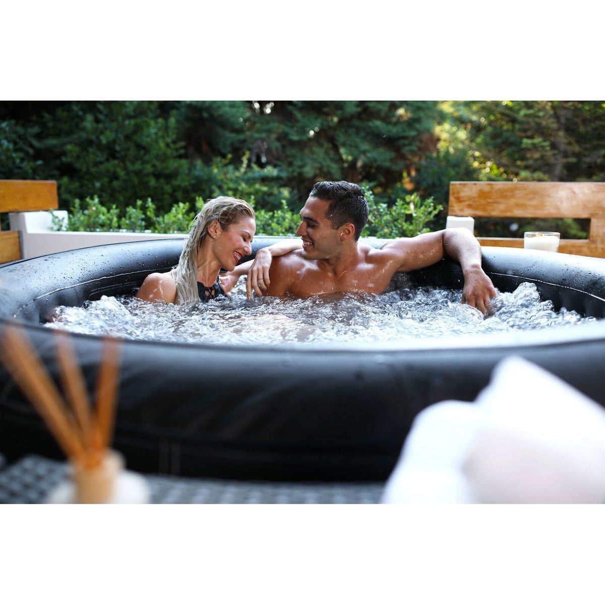 MSPA PREMIUM Super Camaro 2-6 Person Inflatable Hot Tub Spa - Fitness Recovery Lab
