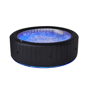 MSPA URBAN Aurora Round 2-6 Person Inflatable Hot Tub Spa With LED for Garden/Backyard - Fitness Recovery Lab