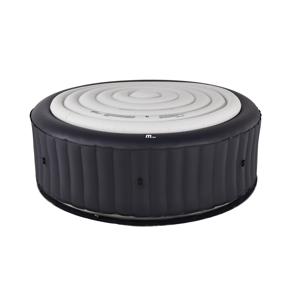 MSPA URBAN Aurora Round 2-6 Person Inflatable Hot Tub Spa With LED for Garden/Backyard - Fitness Recovery Lab