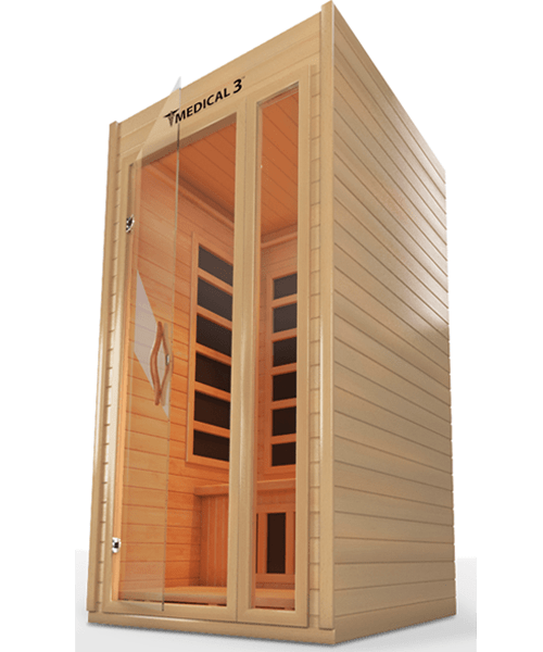 Medical Breakthrough Saunas - Medical 3™ 1 Person Indoor Infrared Sauna - Fitness Recovery Lab