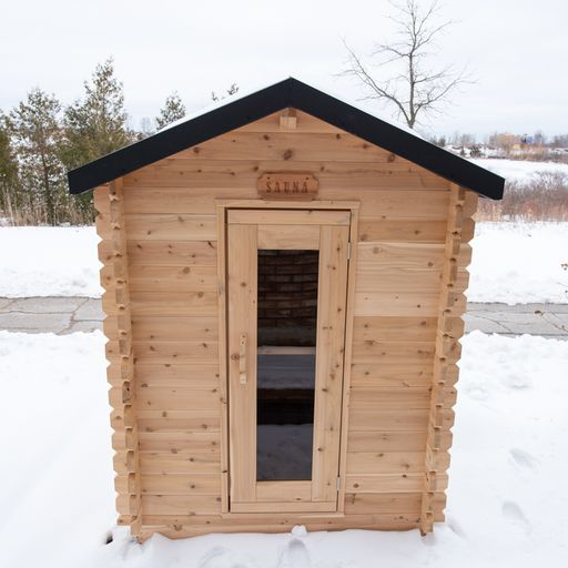 Dundalk CT Granby 2-3 Person Cabin Sauna CTC66W - Fitness Recovery Lab