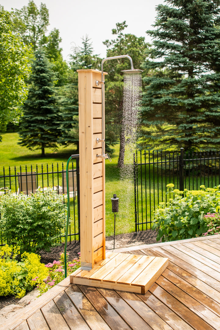Canadian Timber - Sierra Outdoor Shower - Fitness Recovery Lab