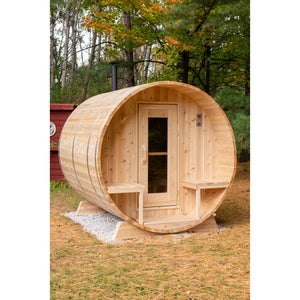 Dundalk Serenity Barrel Sauna | 2-4 persons (CTC2245W)