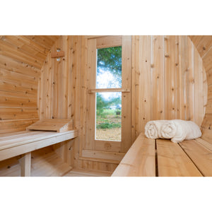 Dundalk Serenity Barrel Sauna | 2-4 persons (CTC2245W)