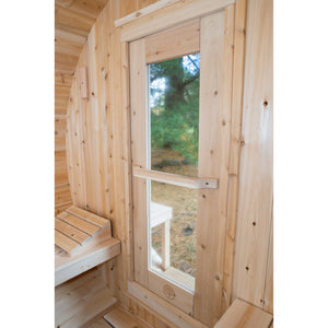 Dundalk Serenity Barrel Sauna | 2-4 persons (CTC2245W) - Fitness Recovery Lab