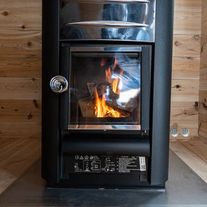 Harvia M3 SL Wood-Burning Sauna Stove / Heater with Exterior Feed