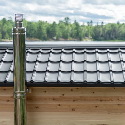 Dundalk Georgian Outdoor Cabin Sauna | 2-6 persons (CTC88W) - Fitness Recovery Lab