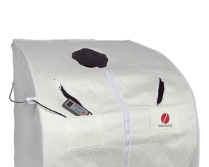 Therasage Portable Infrared Sauna with Red Light (White) - Thera360 PLUS Personal - Fitness Recovery Lab