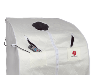 Therasage Portable Infrared Sauna with Red Light (White) - Thera360 PLUS Personal