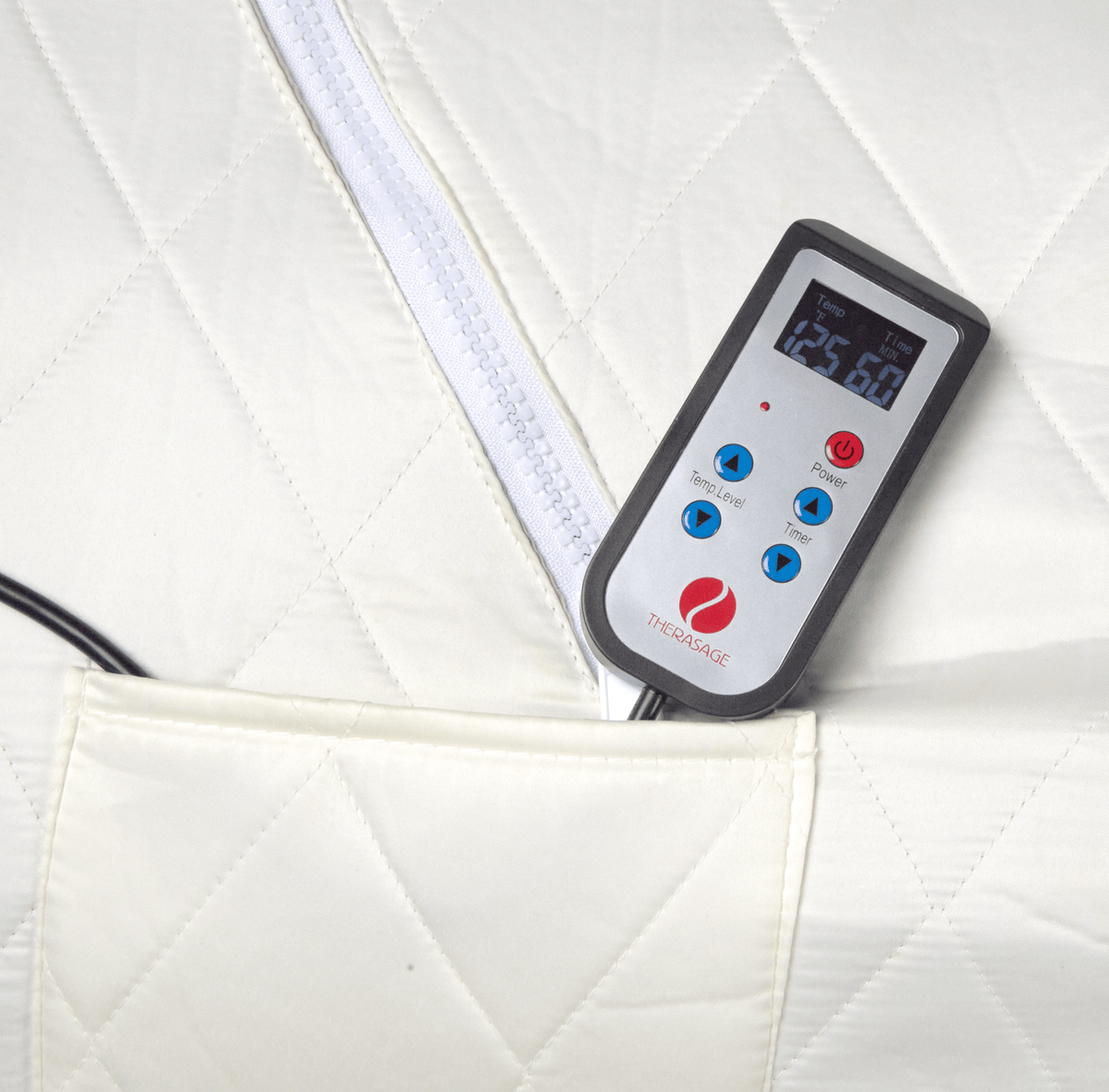 Therasage Portable Infrared Sauna with Red Light (White) - Thera360 PLUS Personal - Fitness Recovery Lab