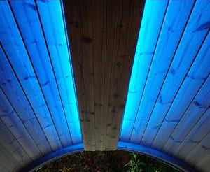 SaunaLife Color LED Lighting for SaunaLife ERGO Series Barrel Sauna