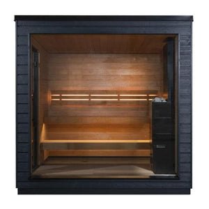 SaunaLife Model Outdoor Premium Designer Sauna G6 | Garden Series