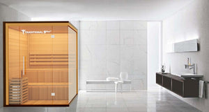 Medical Breakthrough Saunas - Traditional 9  4-7 Person Indoor Steam Sauna - Fitness Recovery Lab