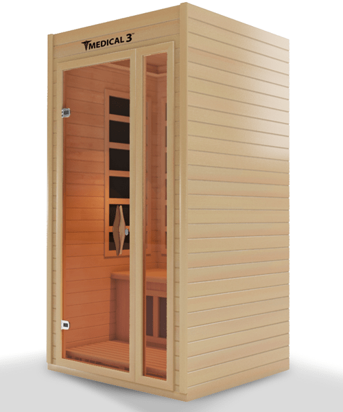 Medical Breakthrough Saunas - Medical 3™ 1 Person Indoor Infrared Sauna - Fitness Recovery Lab