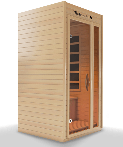 Medical Breakthrough Saunas - Medical 3™ 1 Person Indoor Infrared Sauna - Fitness Recovery Lab