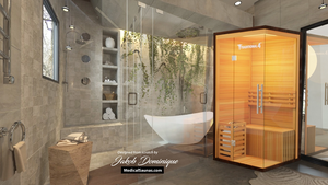 Medical Breakthrough Saunas Traditional 4™ 1 Person Indoor Steam Sauna