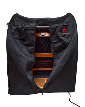 Therasage Portable Infrared Sauna with Red Light (Black) - Thera360 PLUS Personal