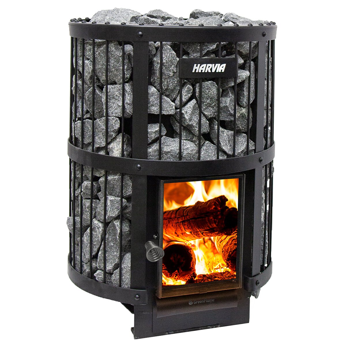 Harvia Legend 240 Greenflame Wood-Burning Sauna Stove / Heater - 15.9kW - Fitness Recovery Lab