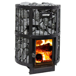 Harvia Legend 240 Greenflame Wood-Burning Sauna Stove / Heater - 15.9kW