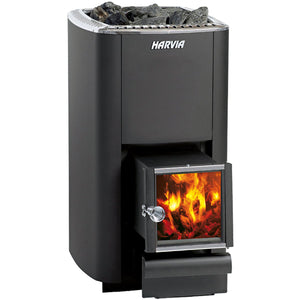 Harvia M3 SL Wood-Burning Sauna Stove / Heater with Exterior Feed