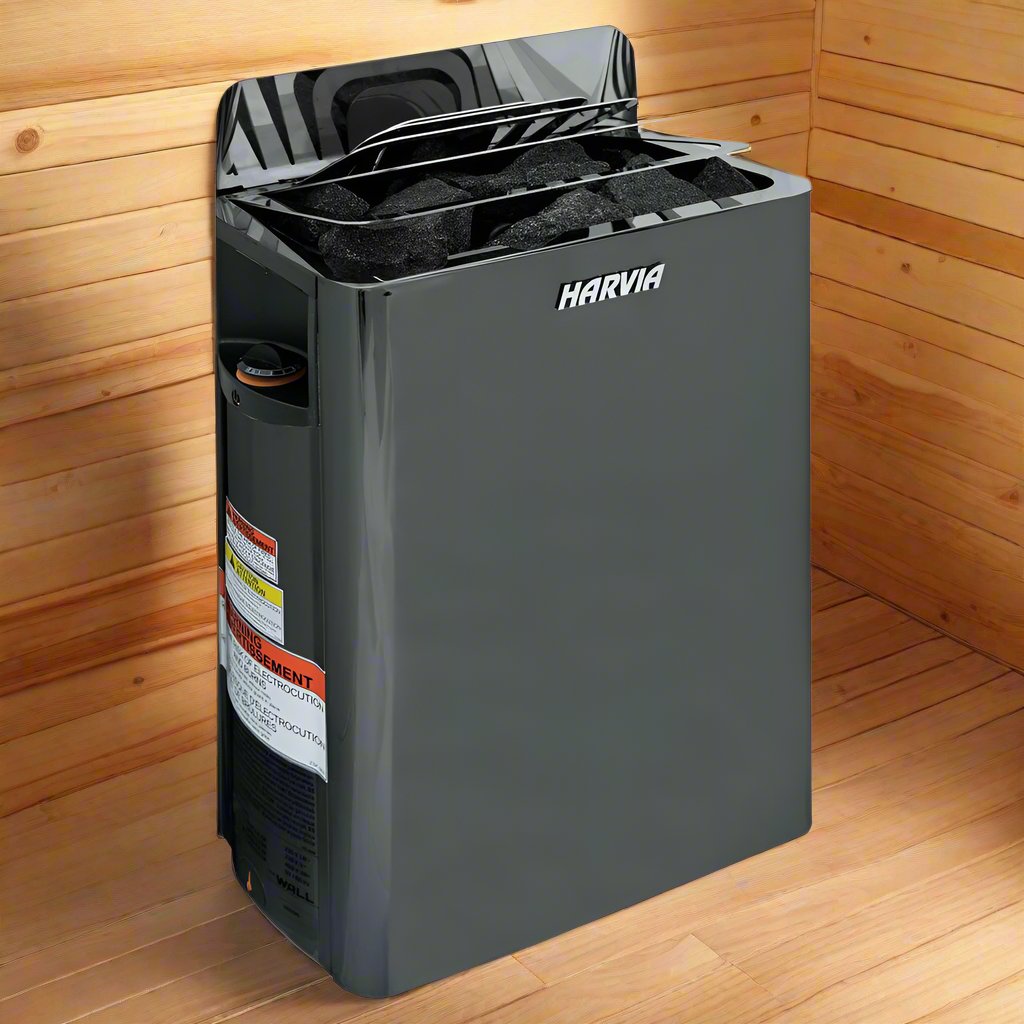 Harvia The Wall 8 kW Premium Electric Sauna Heater  -  SW80 - Fitness Recovery Lab