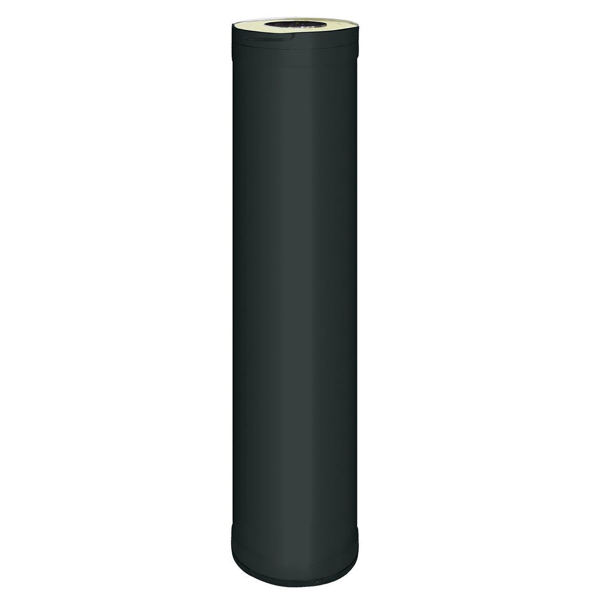 Harvia WHP1000M Sauna Chimney Extension, 1000mm, Black Steel - Fitness Recovery Lab
