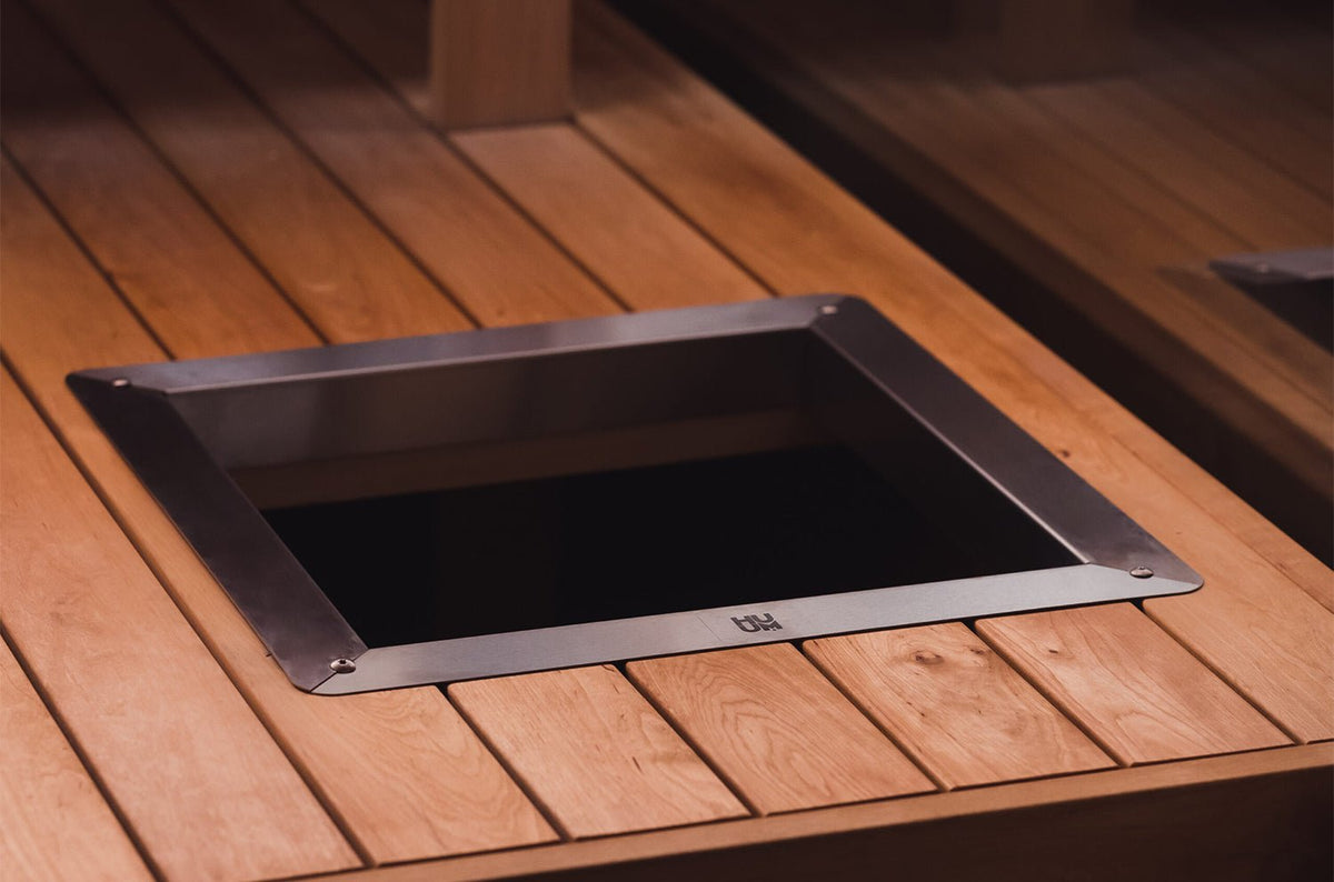 HUUM Embedding Flange for CLIFF/STEEL Series Sauna Heaters - Fitness Recovery Lab