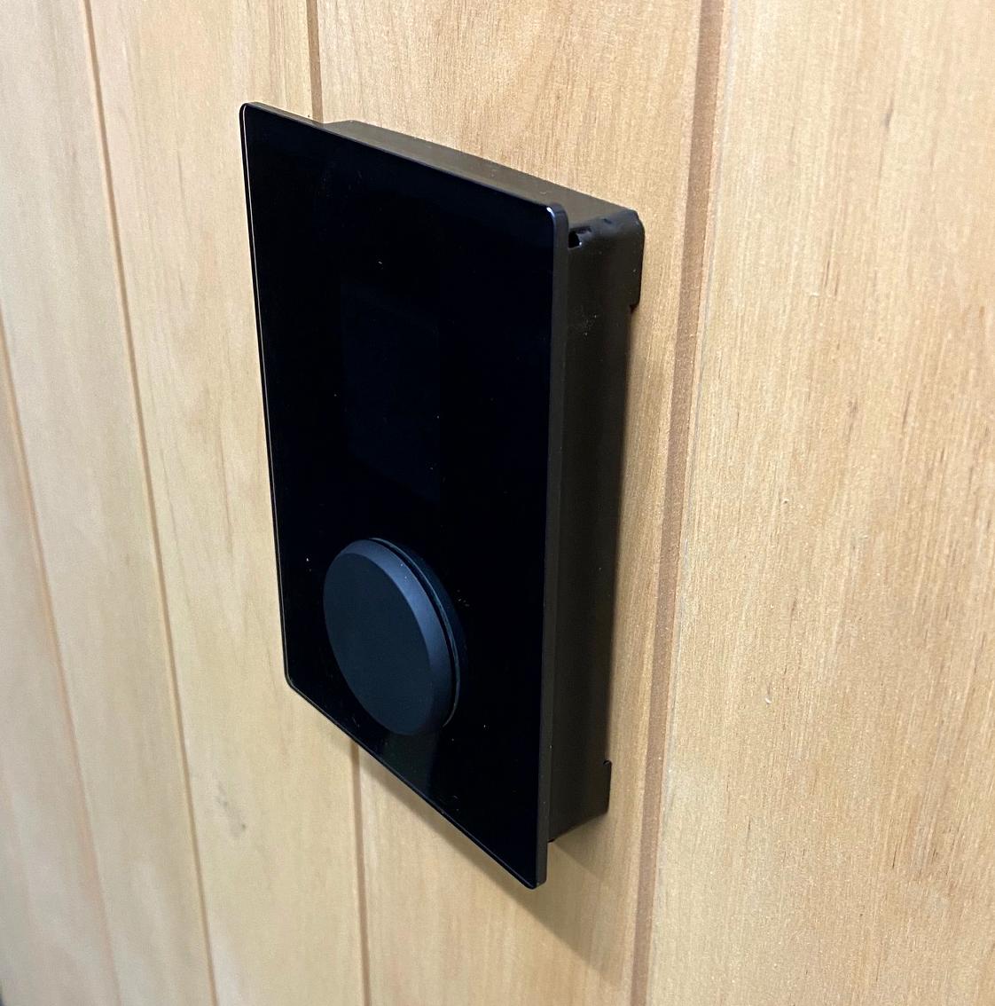 HUUM Surface Mounting Frame for UKU Glass/Mirror/Gold Sauna Control - Fitness Recovery Lab