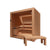 Auroom Nativa Wood Indoor Premium Designer Sauna