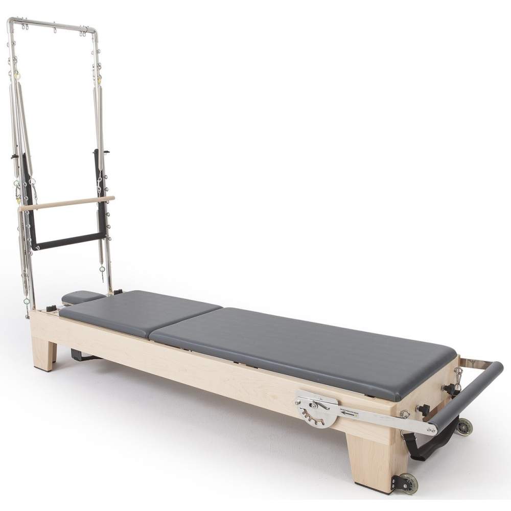 Elina Pilates Elite Wood Reformer Machine with Tower - Fitness Recovery Lab