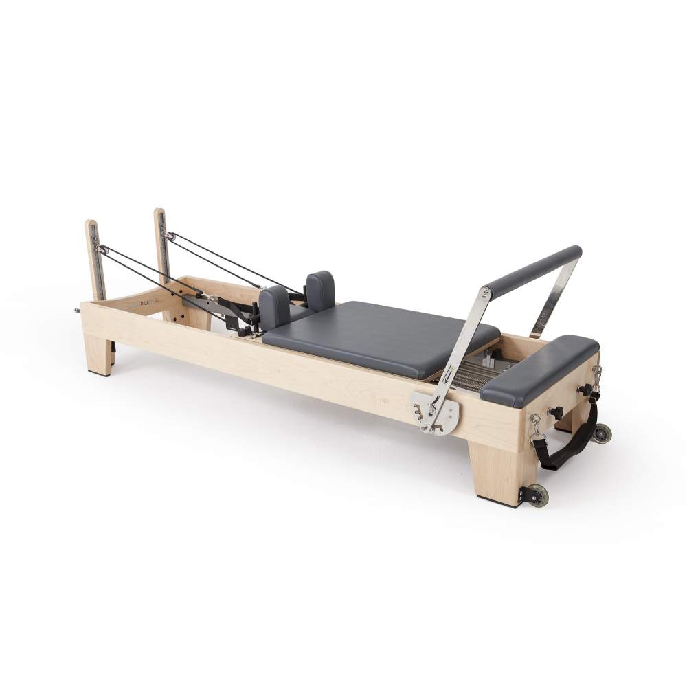 Elina Pilates Elite Wood Reformer Machine with Tower - Fitness Recovery Lab