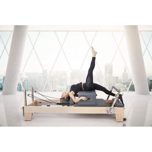 Elina Pilates Elite Wood Reformer Machine with Tower