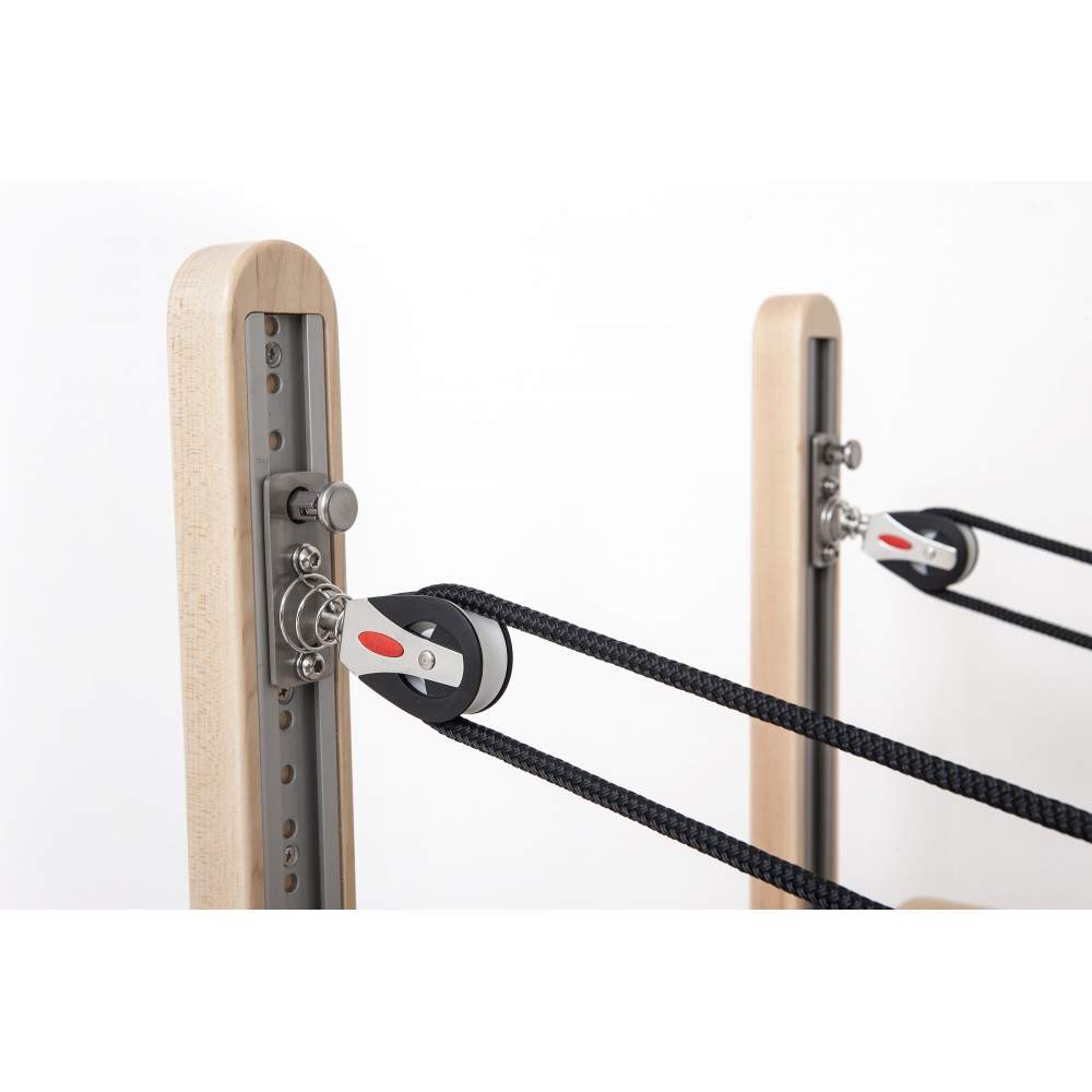 Elina Pilates Elite Wood Reformer Machine with Tower - Fitness Recovery Lab