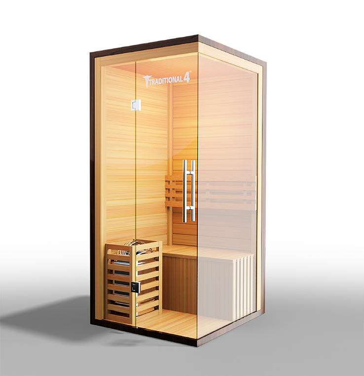 Medical Breakthrough Saunas Traditional 4™ 1 Person Indoor Steam Sauna - Fitness Recovery Lab