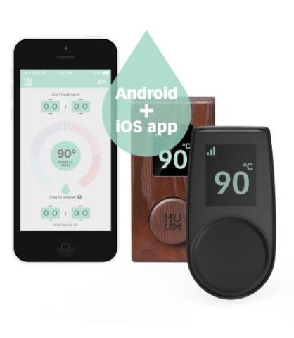 HUUM UKU Wi-Fi - Sauna Heater Remote Temperature Controller - Fitness Recovery Lab