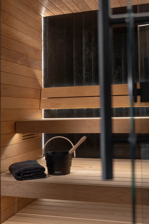 Auroom Vulcana Wood Indoor Premium Designer Sauna
