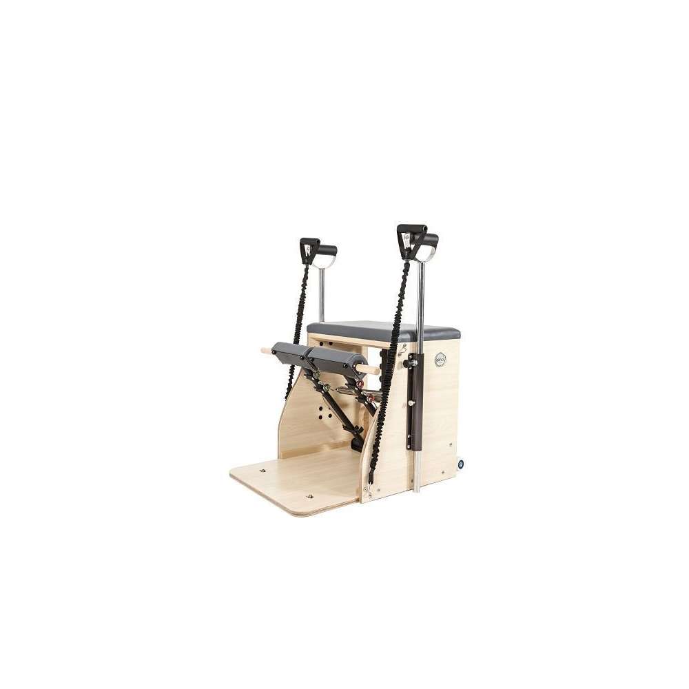 Elina Pilates Elite Wood Combo Chair with Handles - Fitness Recovery Lab