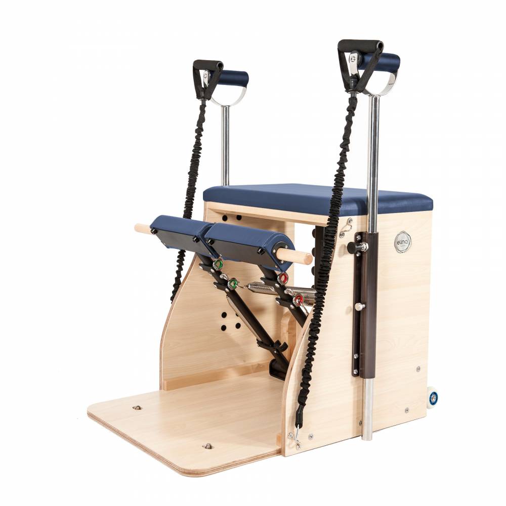 Elina Pilates Elite Wood Combo Chair with Handles - Fitness Recovery Lab