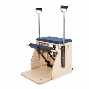 Elina Pilates Elite Wood Combo Chair with Handles - Pilates Reformers Plus