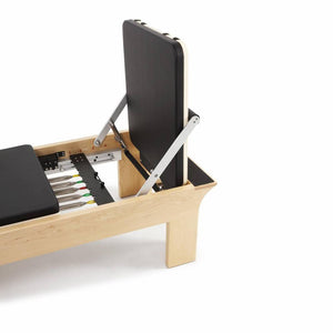 Elina Pilates Wood Reformer Machine with Tower - Fitness Recovery Lab