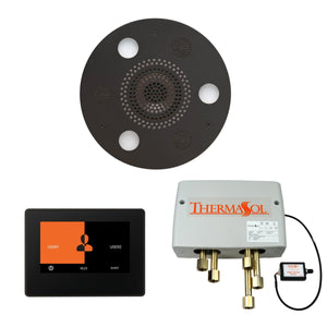 ThermaSol The Wellness Shower Head and Digital Shower Valve with 7" ThermaTouch Round - Sea & Stone Bath